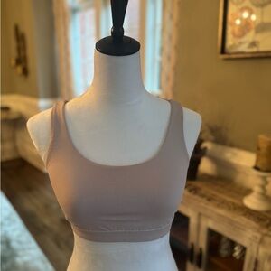 lululemon athletica Sports Bra in Beige